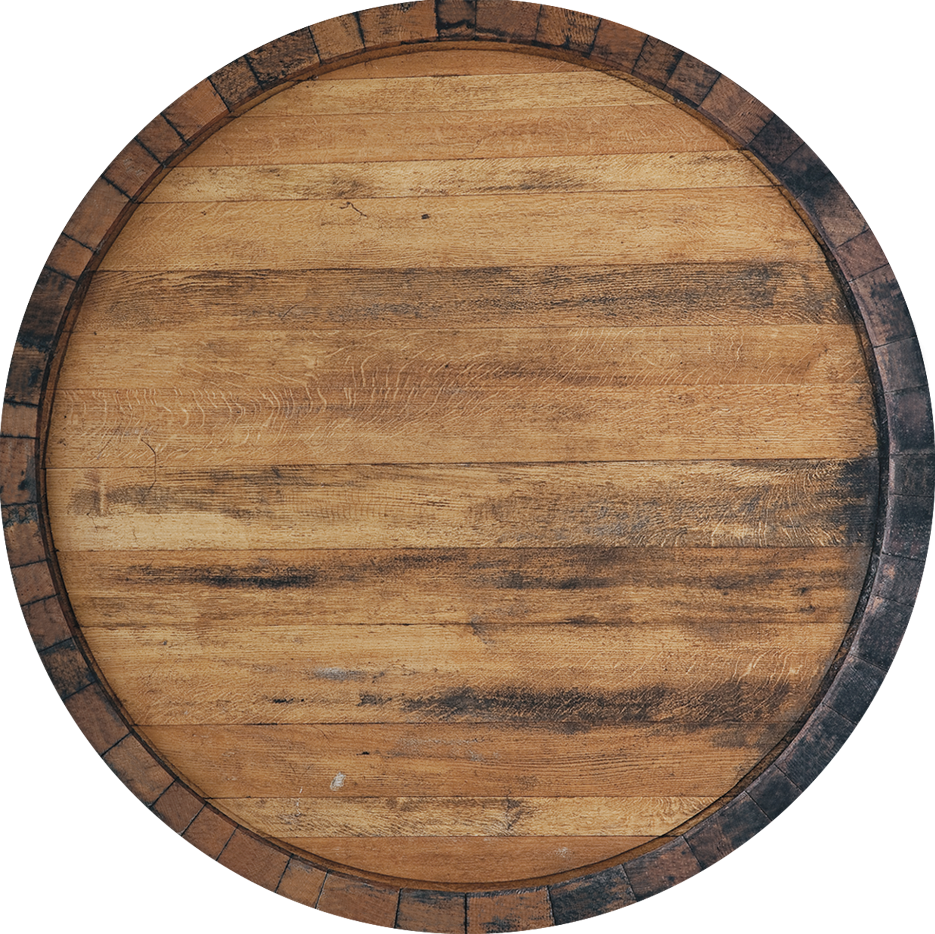 *T-1300 (*Round Item Only) Wood Barrel